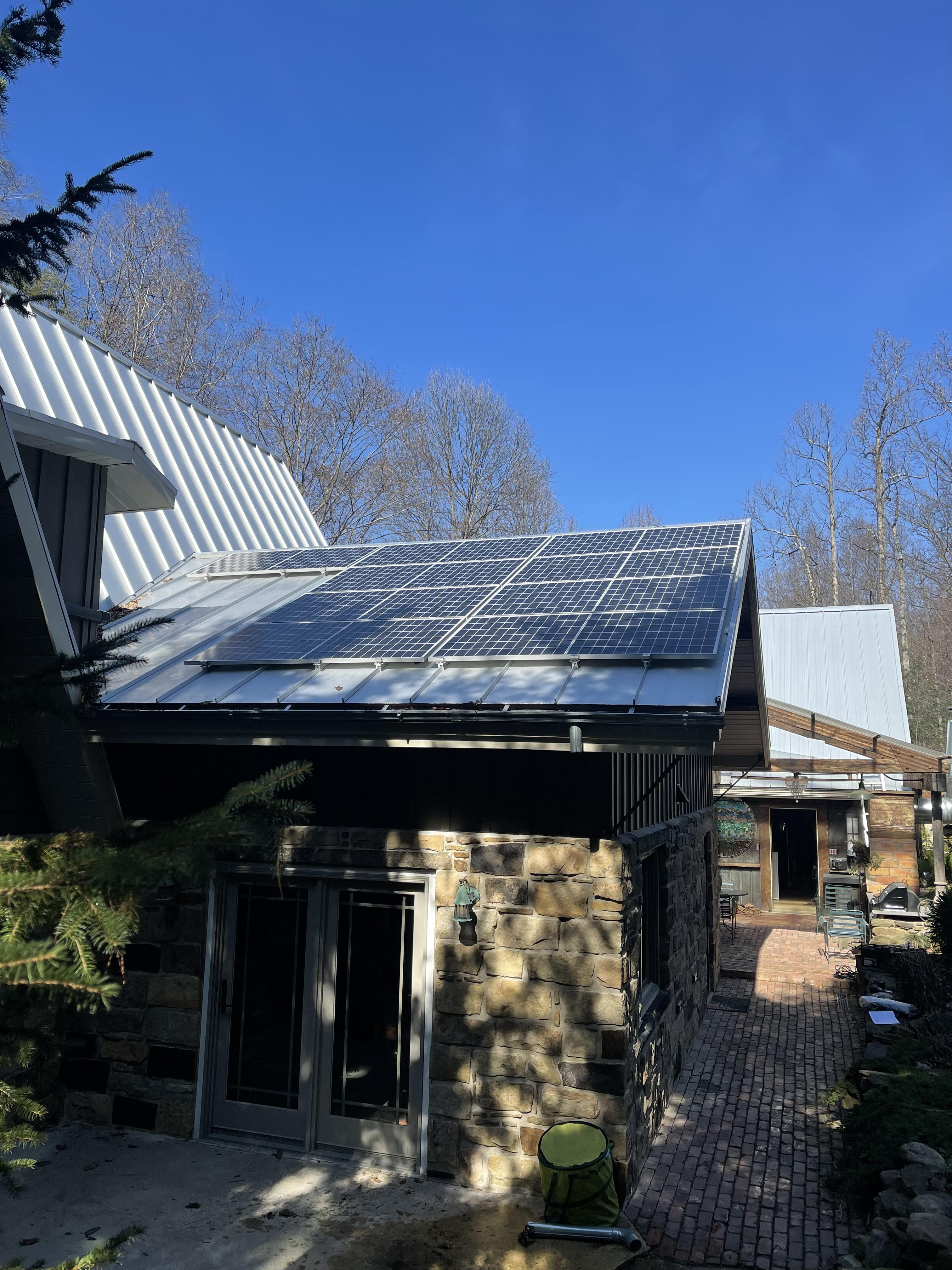 Solar on Metal Roof